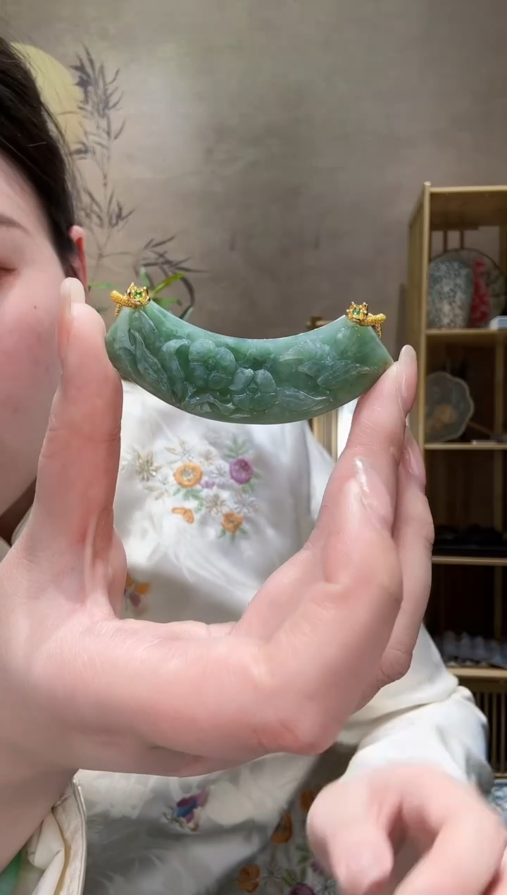 【闪购商品】翡翠颈饰未镶嵌吊坠