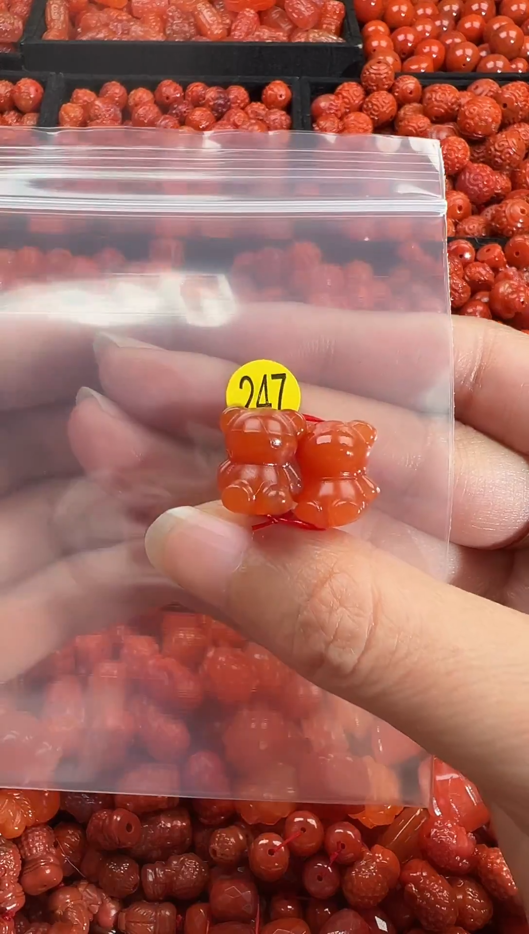 颈饰未镶嵌南红玛瑙1