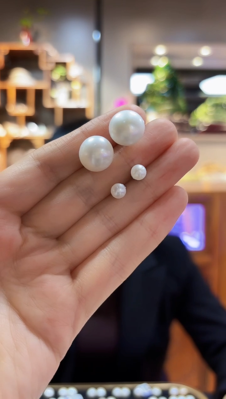 【闪购商品】淡水珍珠耳饰合金耳饰12+