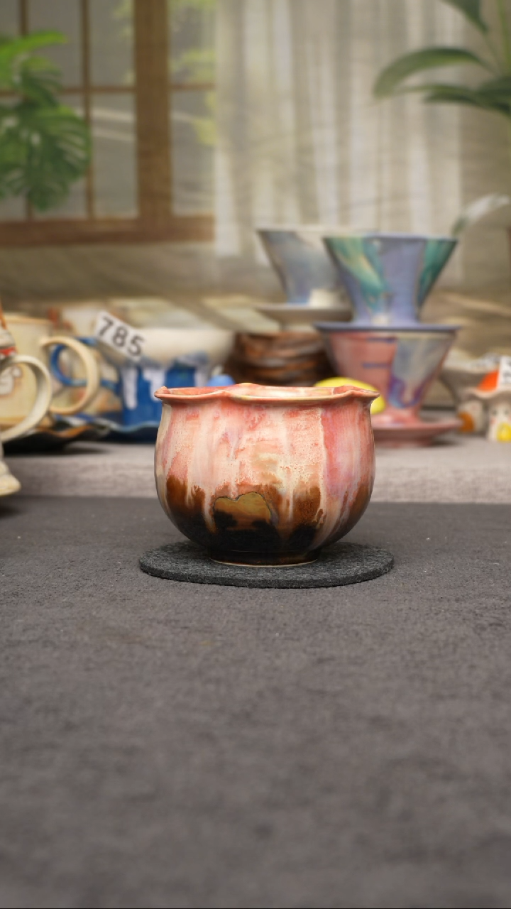 杯子陶061景德镇手工手创杯子 