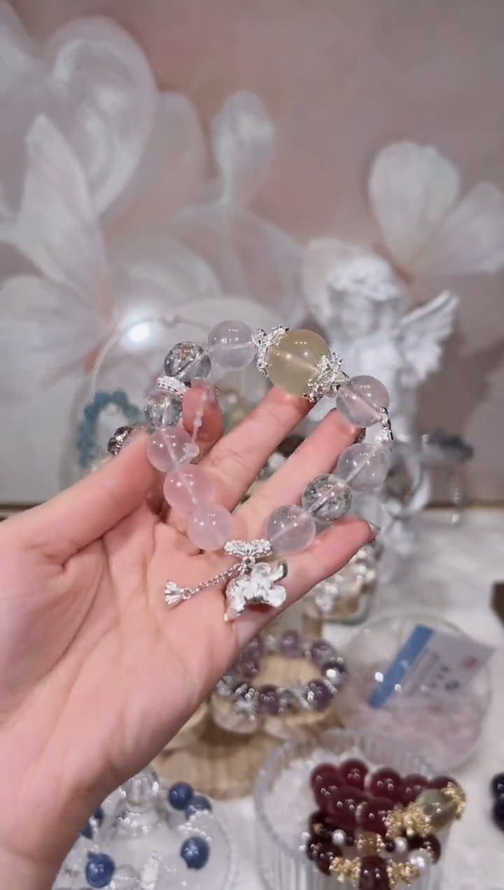 【闪购商品】水晶手链未镶嵌天然水晶默认微瑕 多样性发货发其一