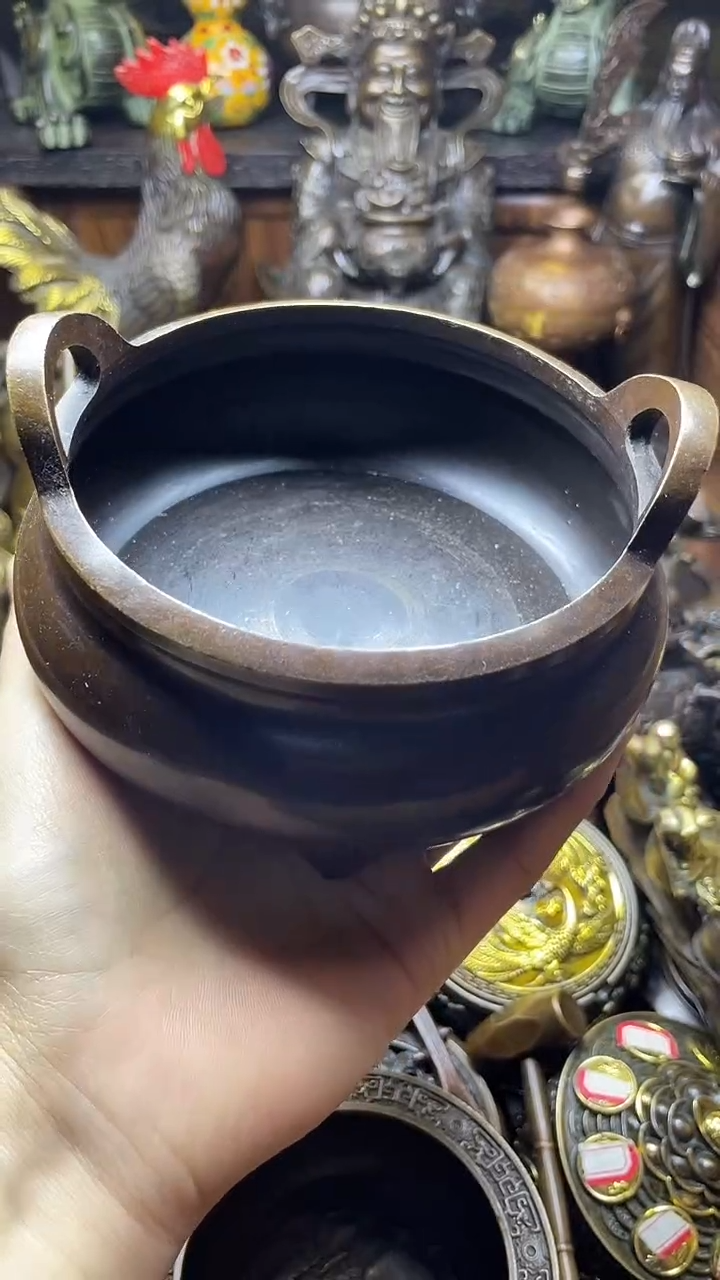 闪购链接，点击下单，有运费险，铜摆件