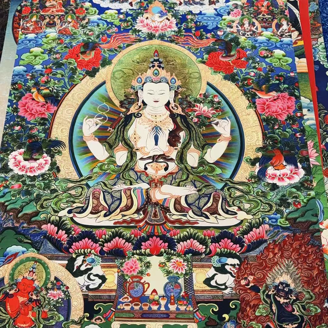 高端精品画类唐卡精美艺术品TK 16037