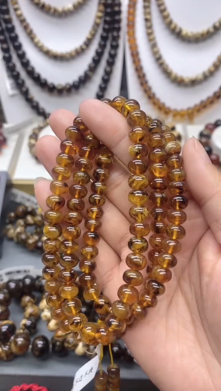 【闪购商品】琥珀颈饰未镶嵌8琥珀