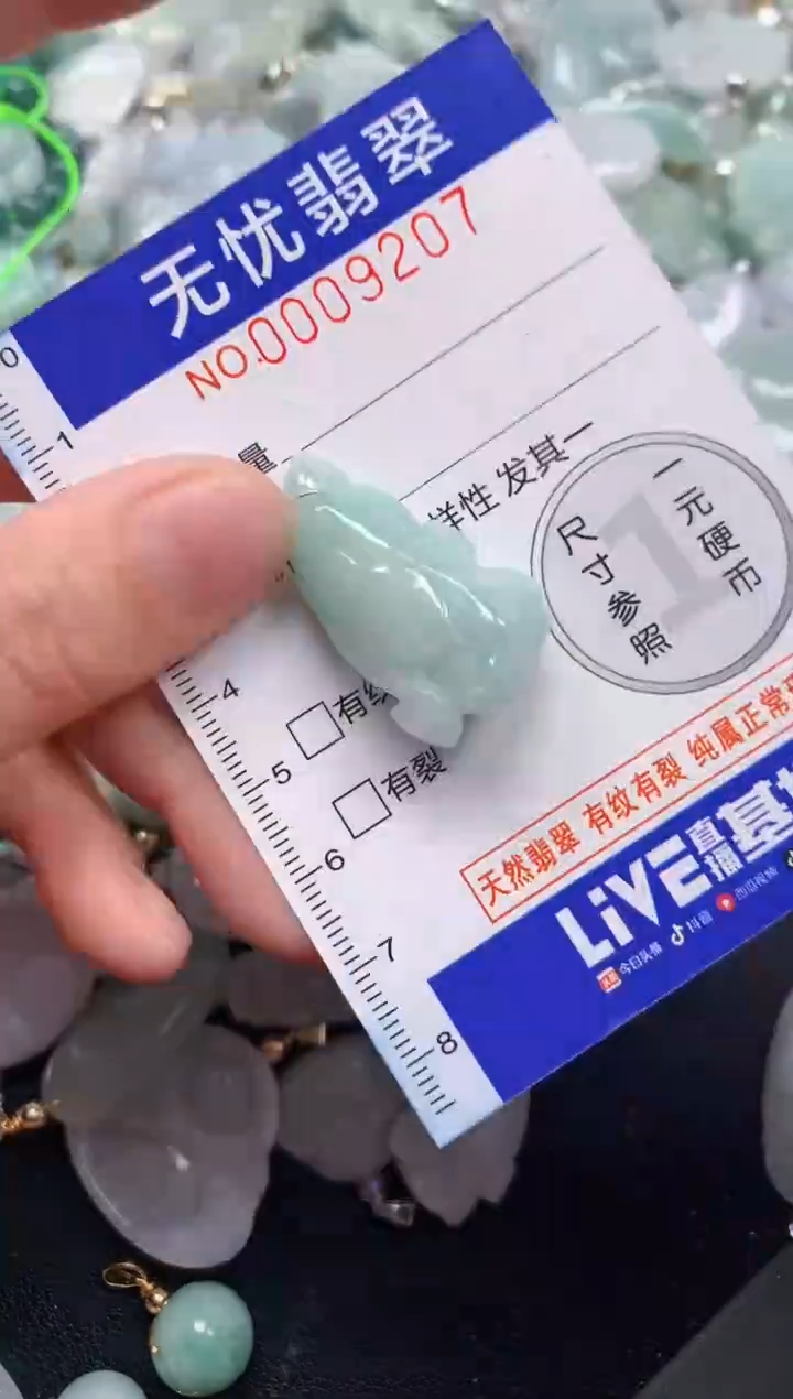颈饰未镶嵌翡翠9207