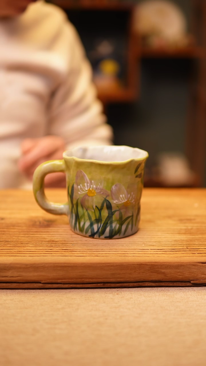 【闪购商品】@@陶园瓷舍@@纯手工手绘@高温釉下彩