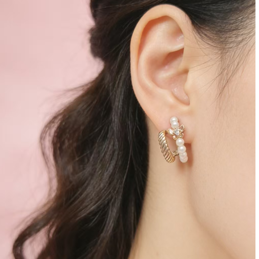 铜合金耳饰 V057时尚饰品耳饰