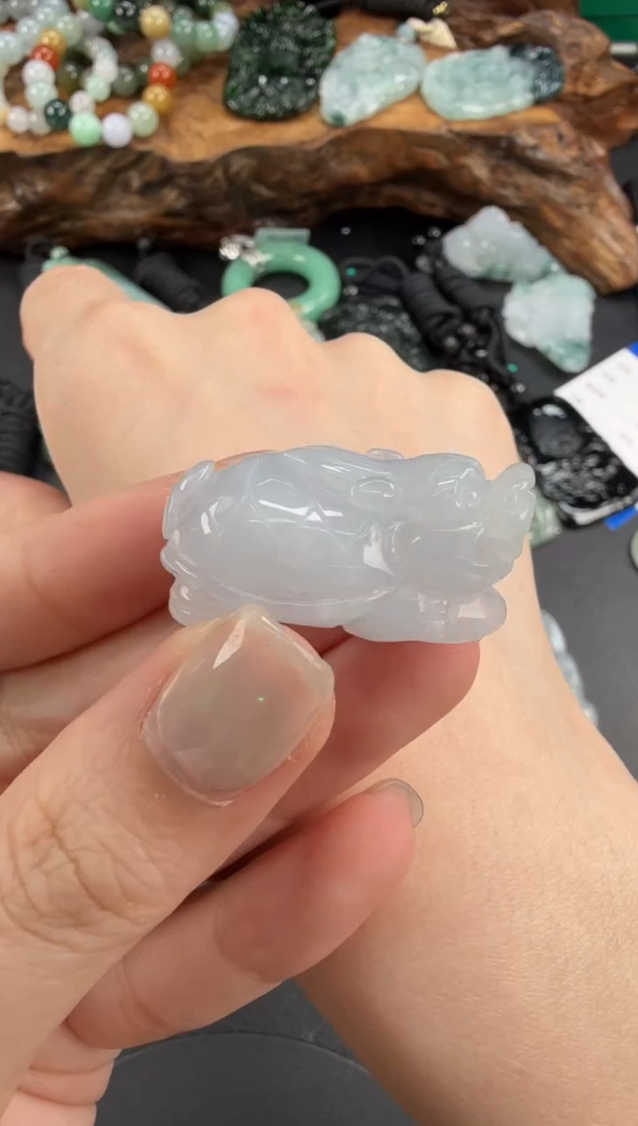 吊坠(不含链)未镶嵌翡翠翡翠饰品-182