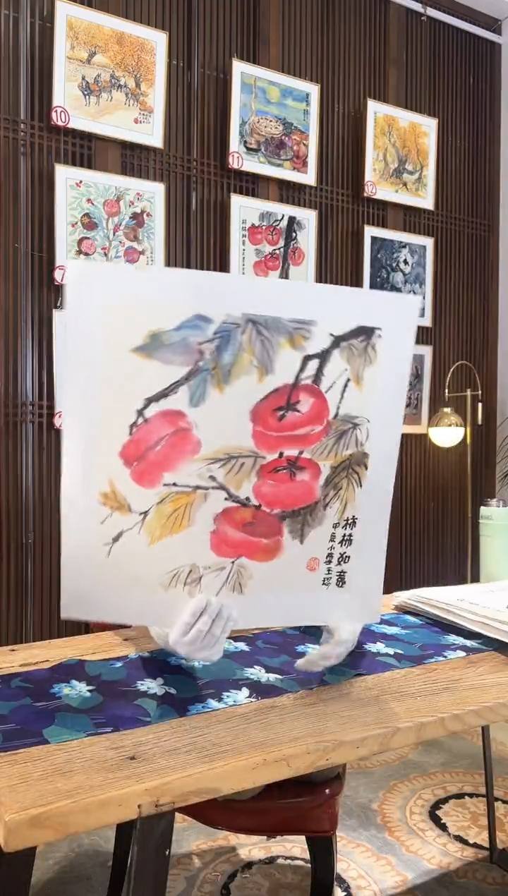 版画耿玉琨名章限量版画S