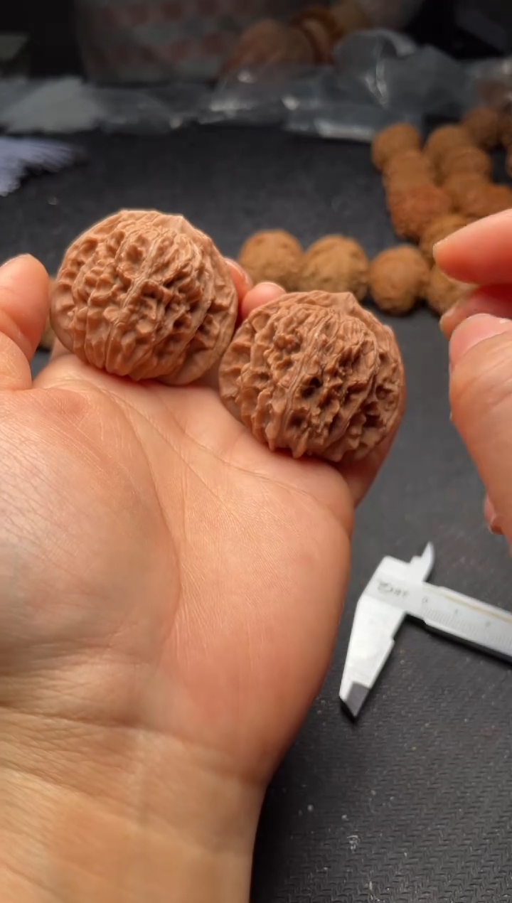 把件文玩核桃w104  楼子 42尺