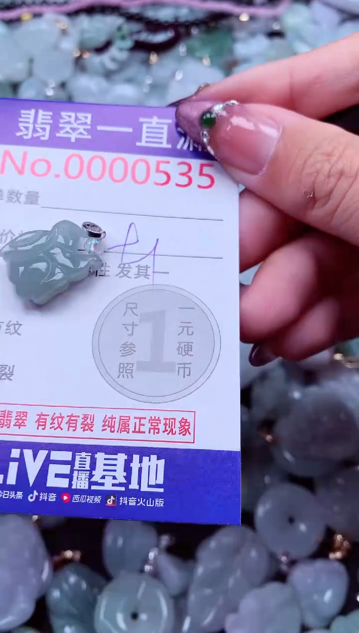 颈饰未镶嵌翡翠535