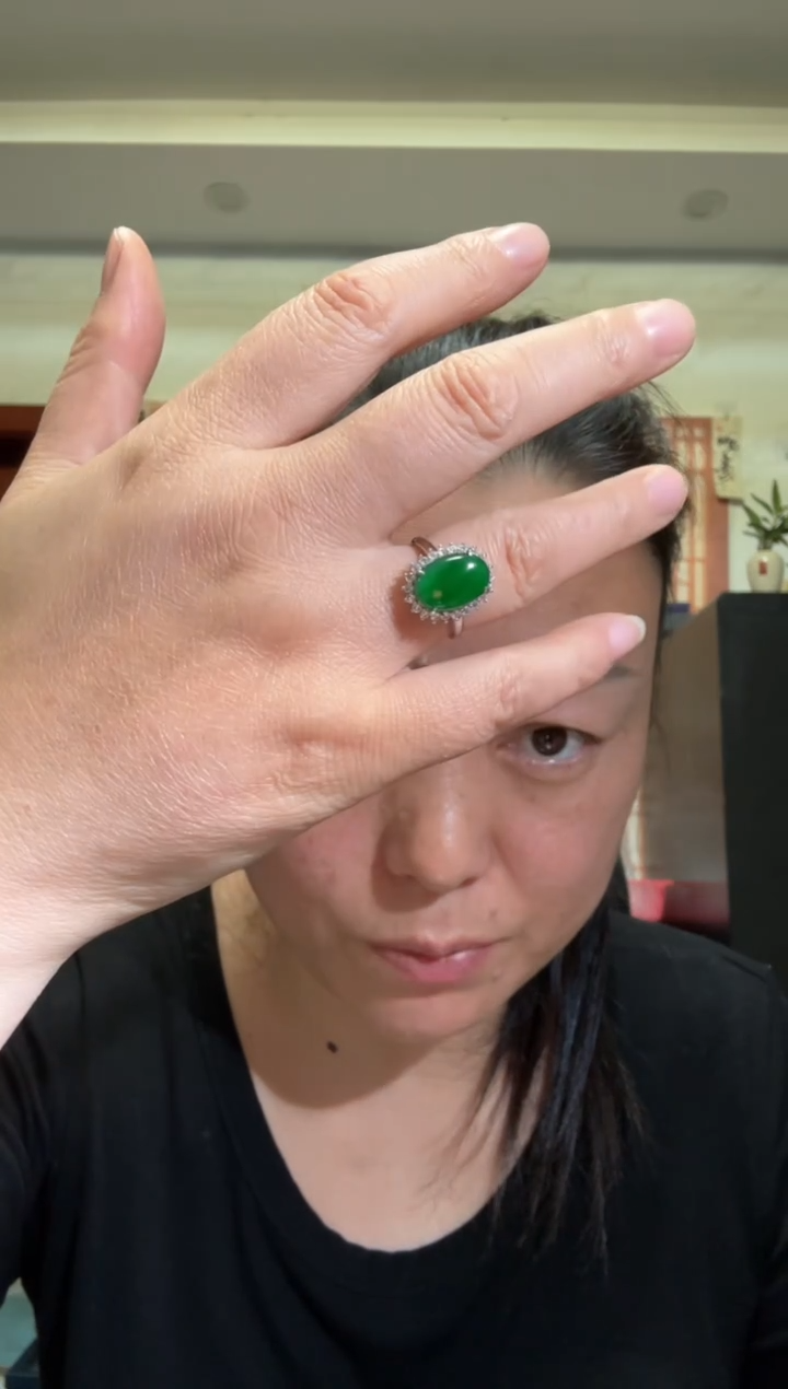 颈饰银S925镶嵌翡翠00005111