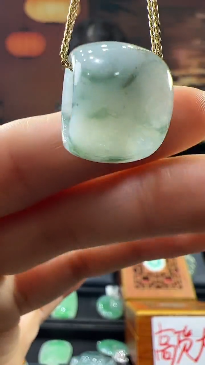 未镶嵌挂件翡翠路路通 不含链