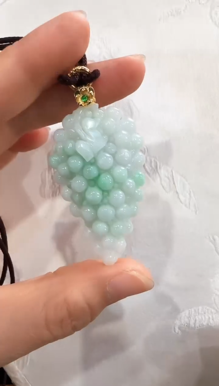 颈饰未镶嵌翡翠国风