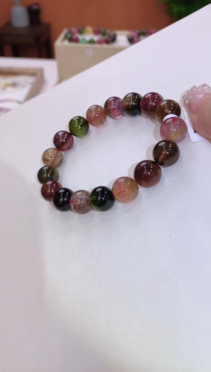 【闪购商品】碧玺手链未镶嵌碧玺手链12*多样性发货一件