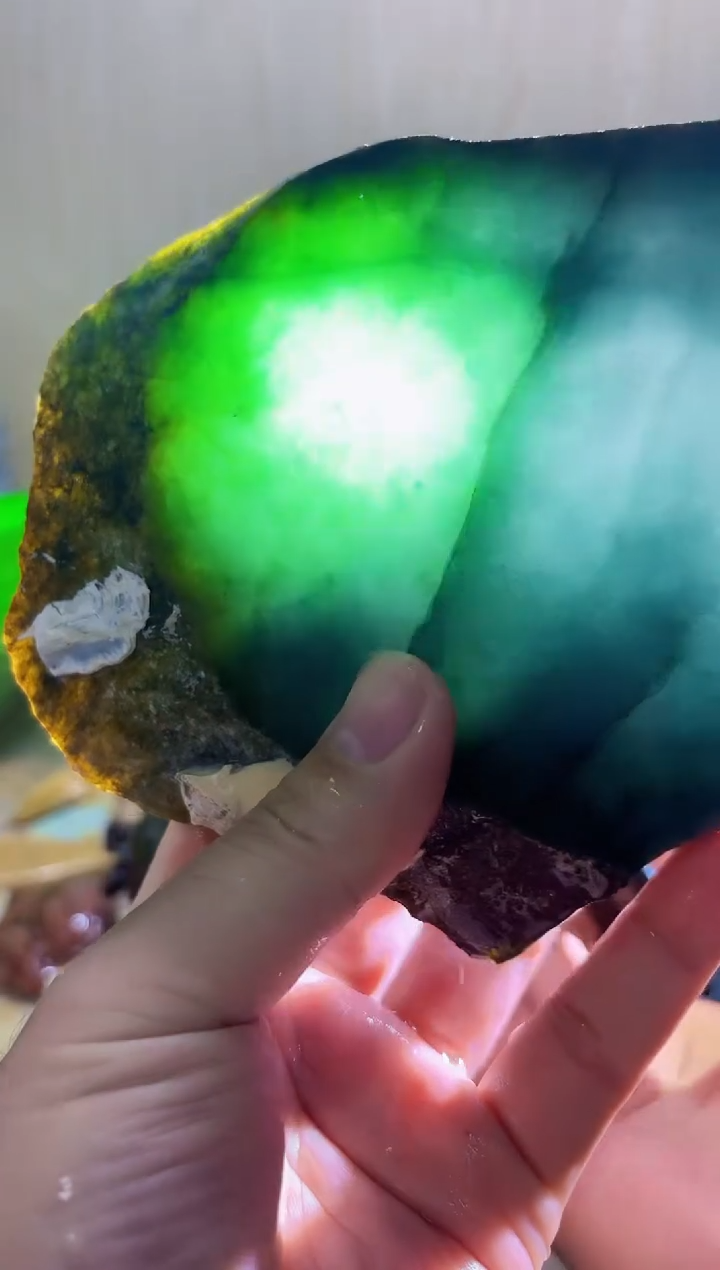 颈饰未镶嵌翡翠A货常星4197