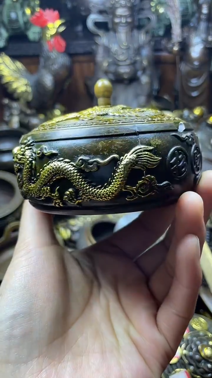 闪购链接，点击下单，有运费险，铜摆件