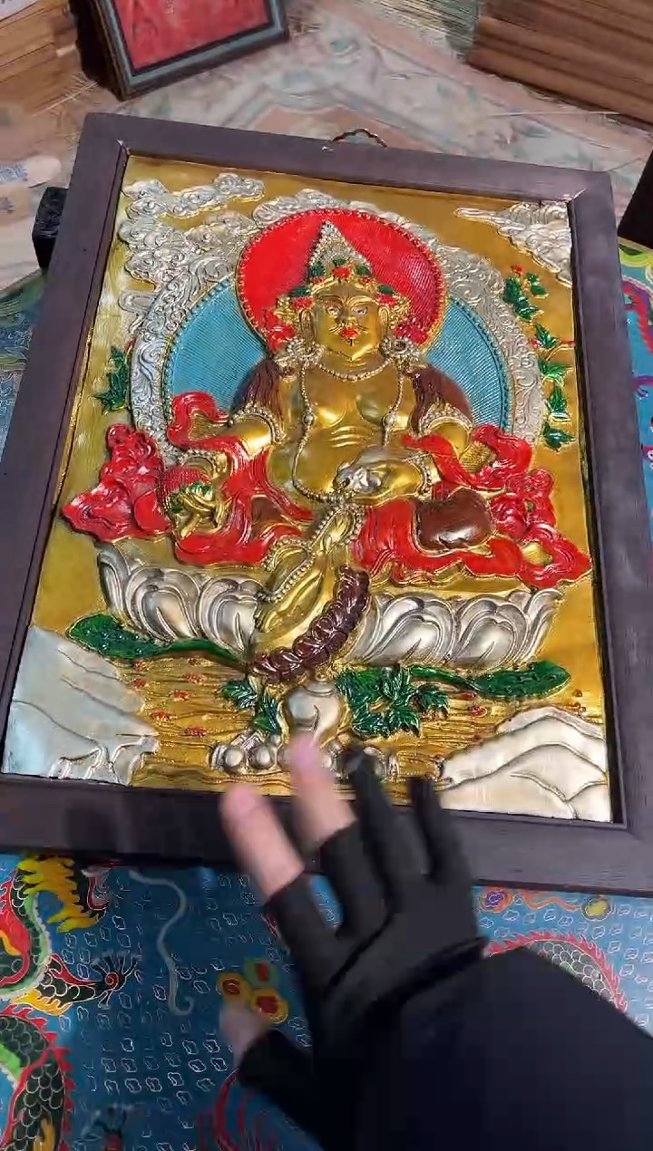 卷轴画天天的唐卡tk160