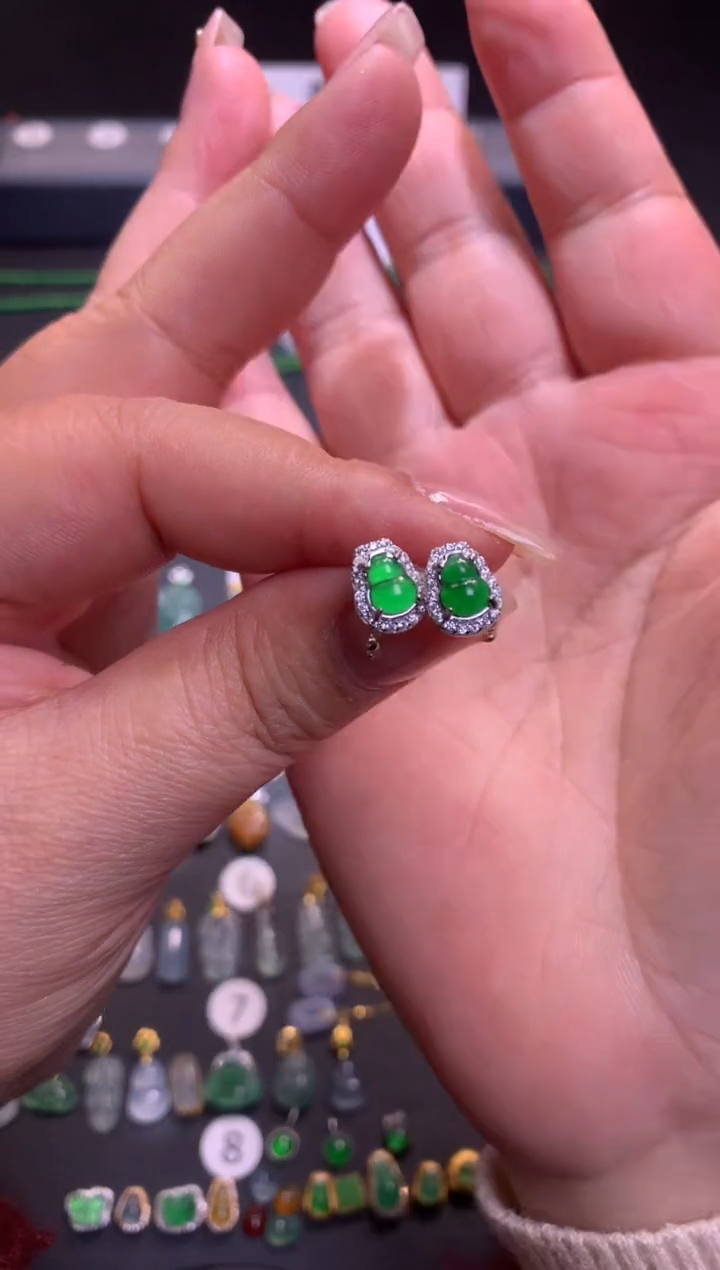 【闪购商品】翡翠吊坠(不含链)银S925镶嵌1