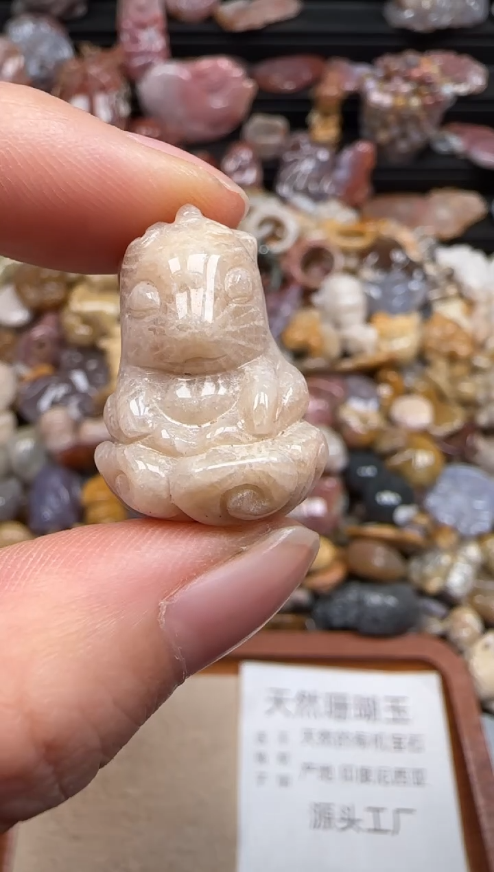 【闪购商品】硅化珊瑚（珊瑚玉）颈饰未镶嵌716