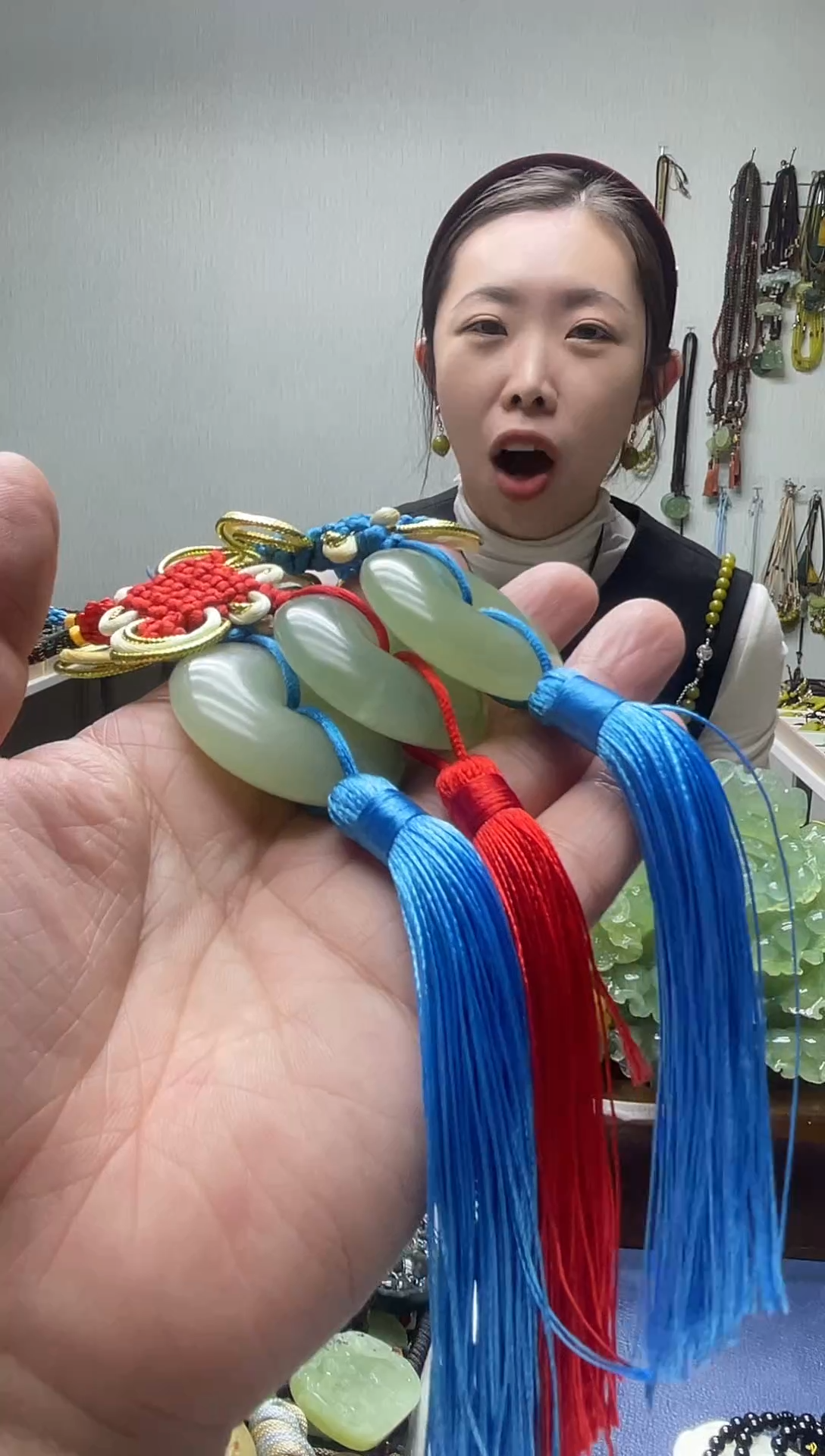 未镶嵌岫玉颈饰多样性发货 拍一发一车挂