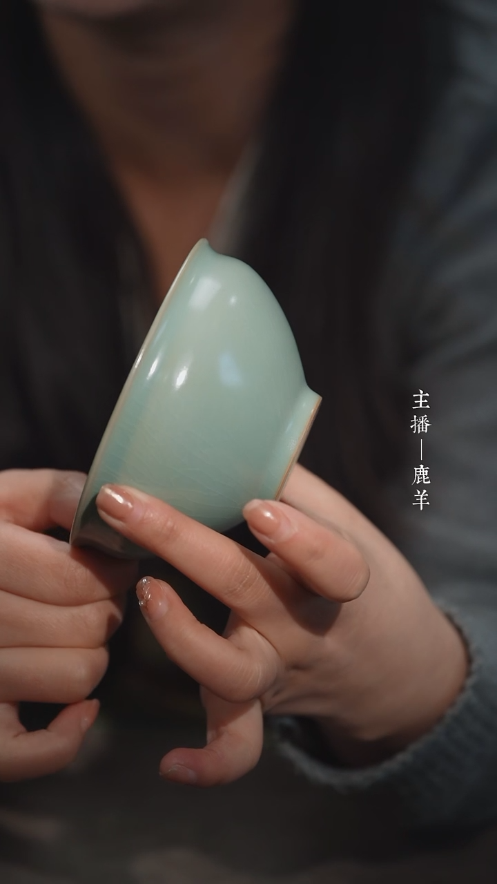 【闪购商品】束口鸡心盏（君子全品）——龙羊