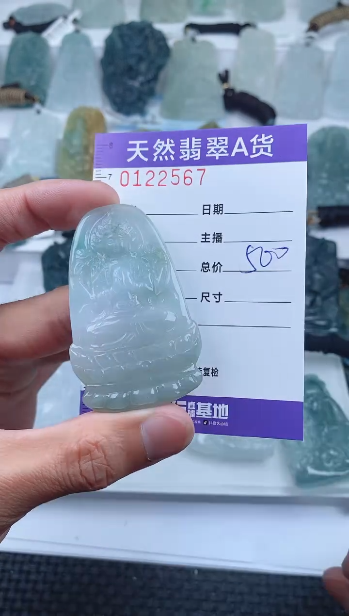 【闪购商品】翡翠颈饰未镶嵌        567