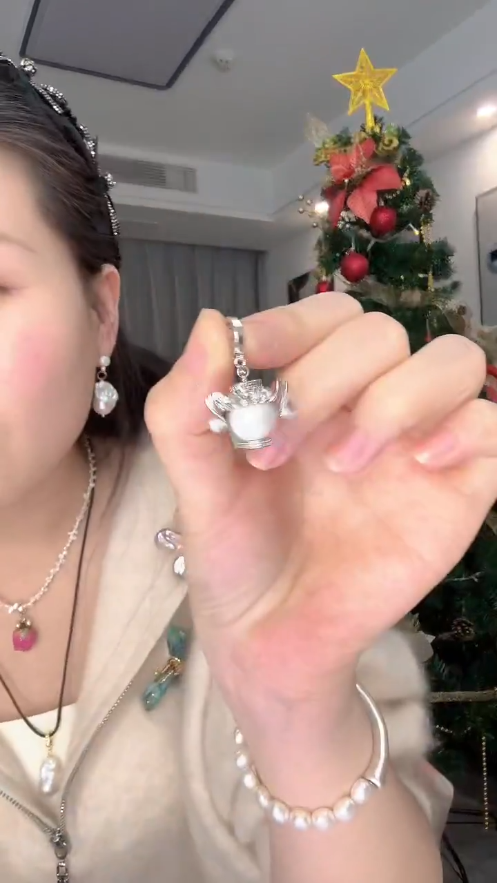 吊坠(不含链)未镶嵌淡水珍珠 阿拉丁神灯吊坠