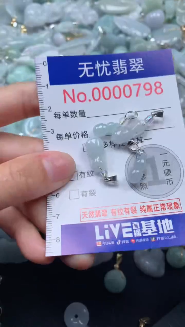 颈饰未镶嵌翡翠798
