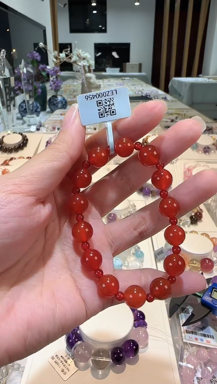 未镶嵌手串玛瑙/玉髓手串