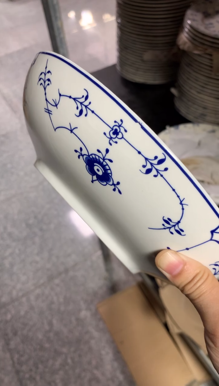 瓷片黑*丹陶瓷尾单CC016有瑕1个样品断花