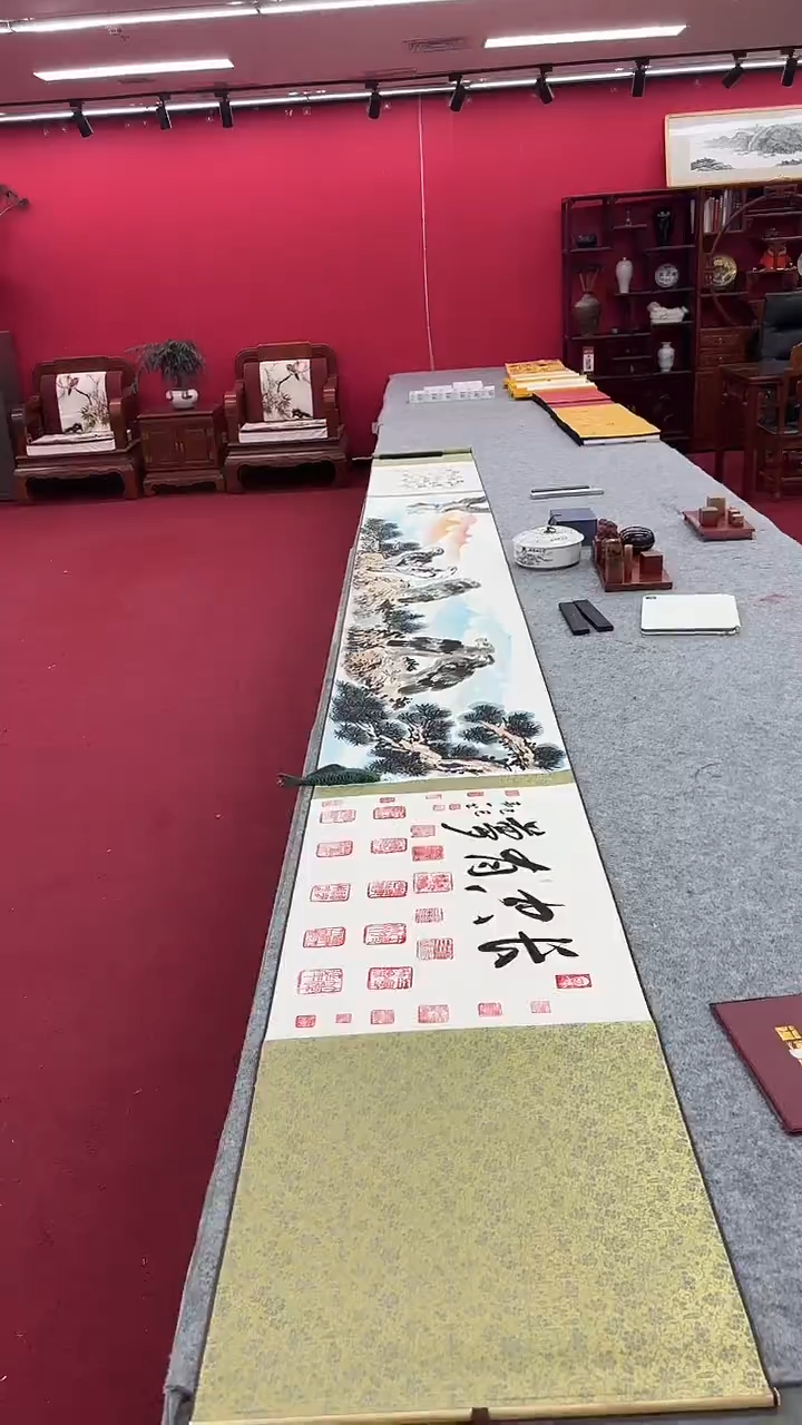 国画长空有梦五米         