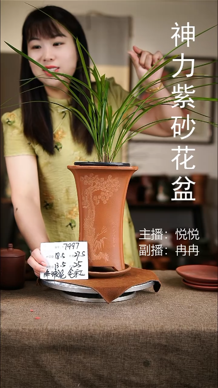 紫砂花盆紫砂花盆7997+z