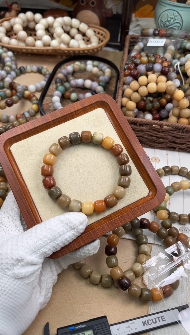 手串菩提根/象牙果a218干磨莫高窟12.8