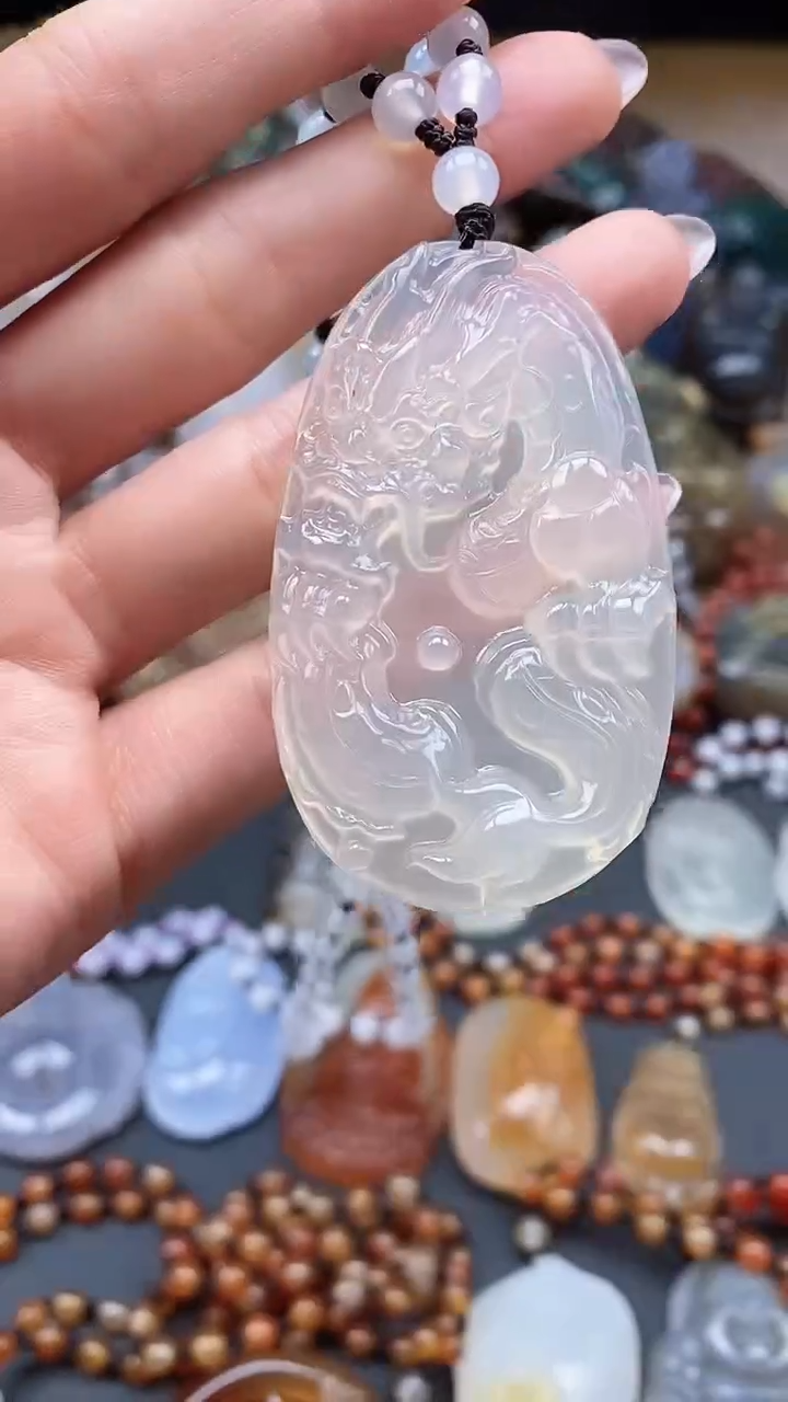 【闪购商品】玛瑙/玉髓颈饰未镶嵌dd