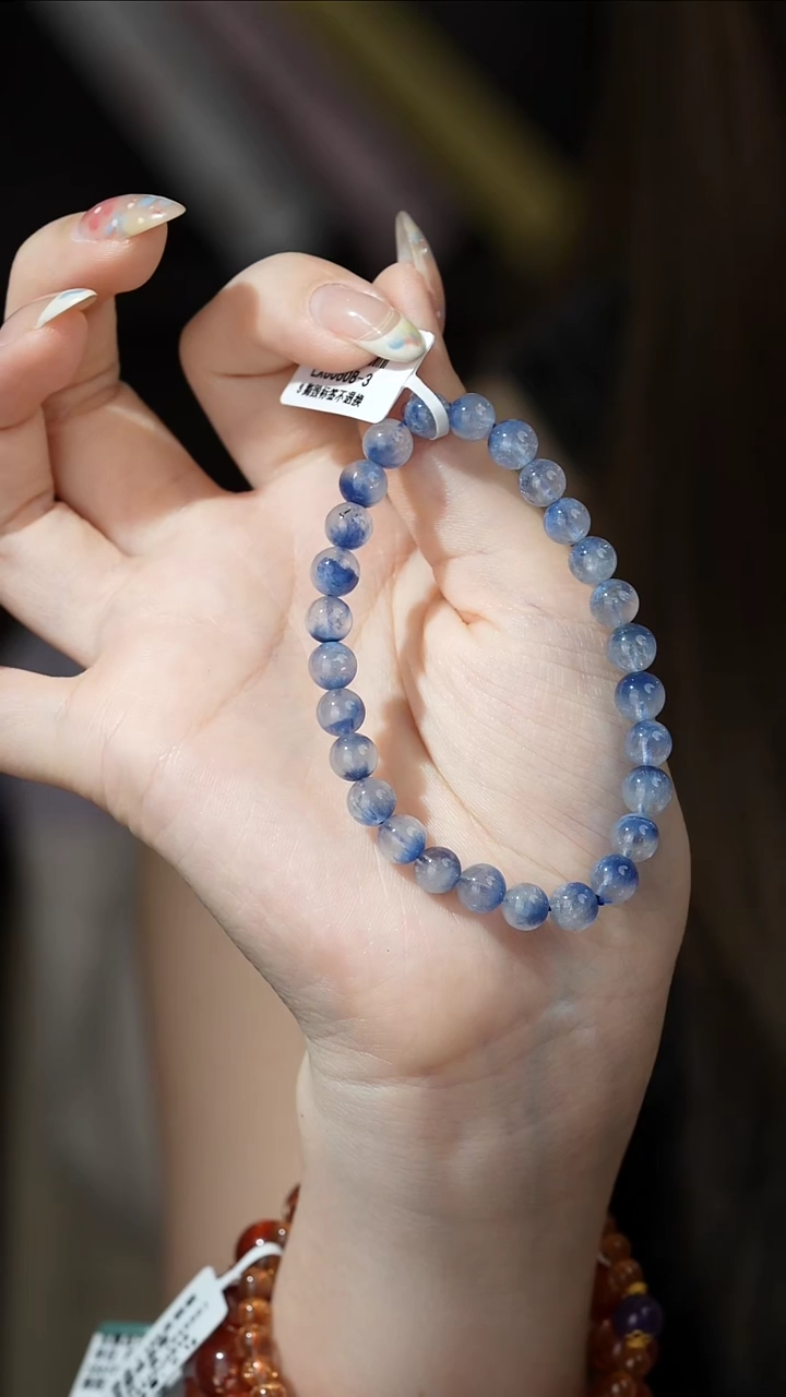 单圈未镶嵌水晶P18（多样性发一件）蓝线