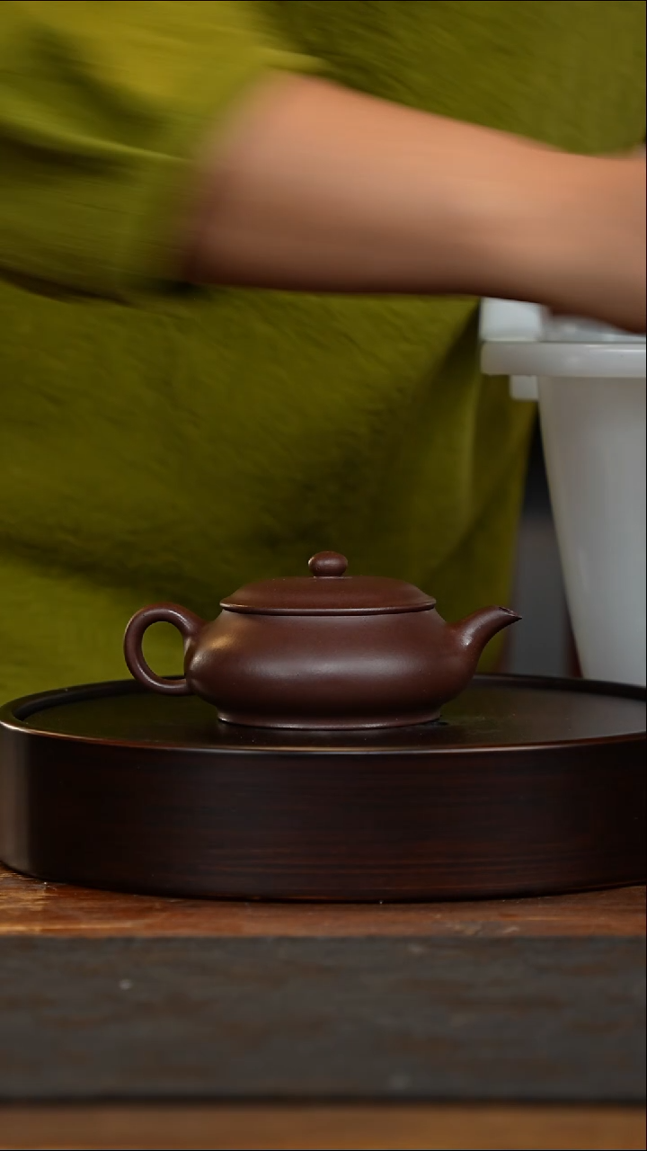 茶壶紫砂明炉壶180cc   