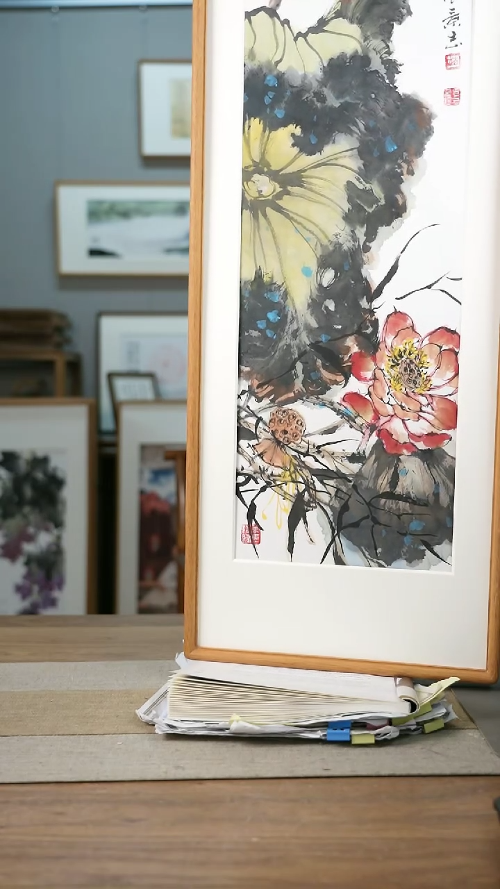 【闪购商品】书法协会会员老师带框作品-