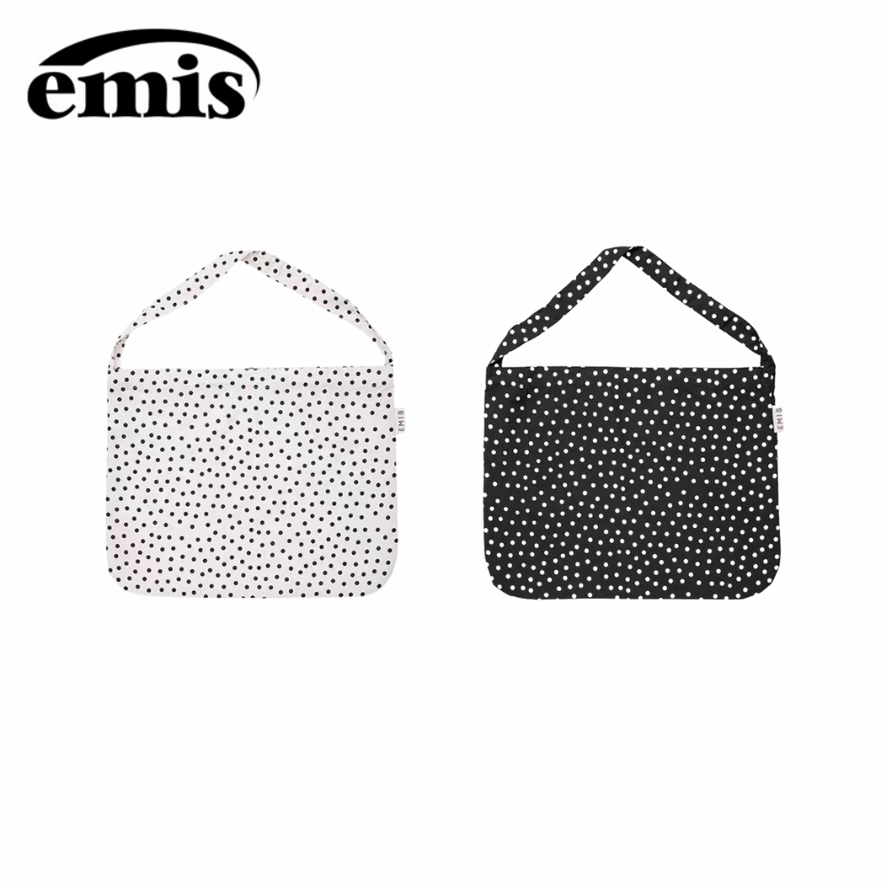 emis小圆点帆布包波点小众单肩包出游通勤斜挎包包【emis】