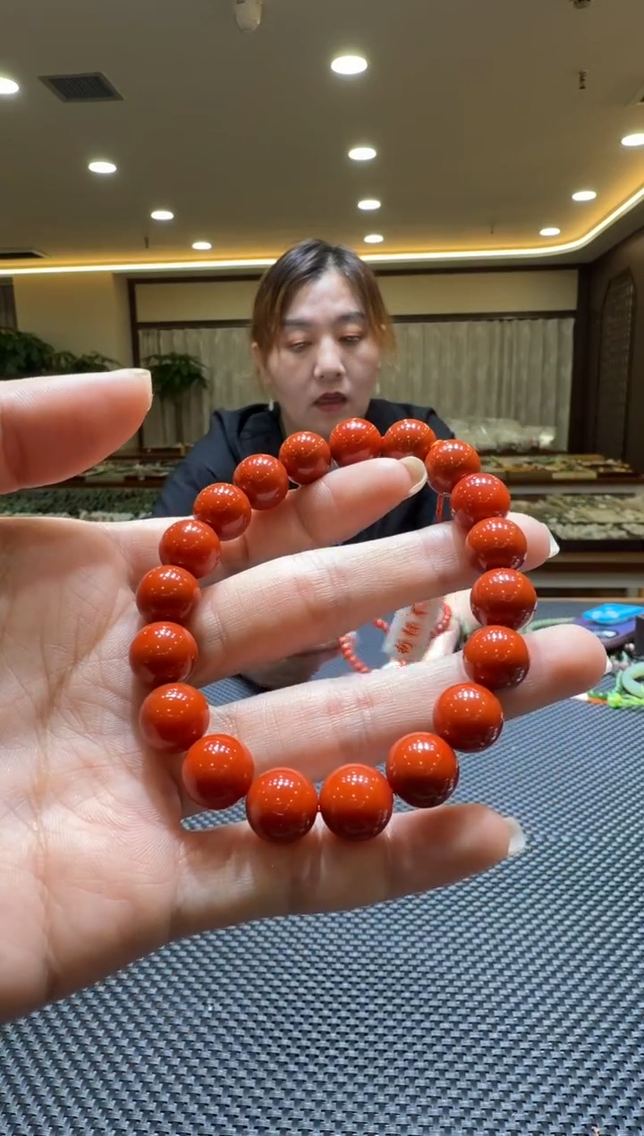 未镶嵌颈饰玛瑙/玉髓手串11