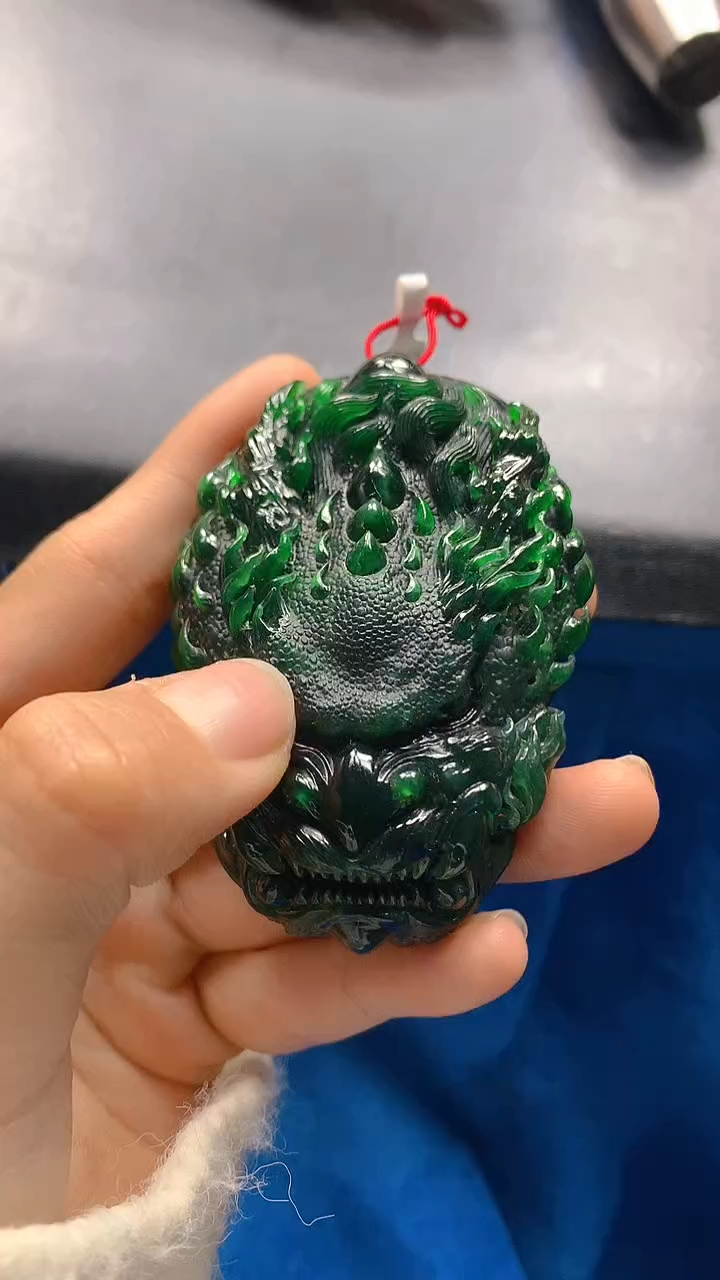 颈饰未镶嵌翡翠估***了天然缅甸a货翡翠