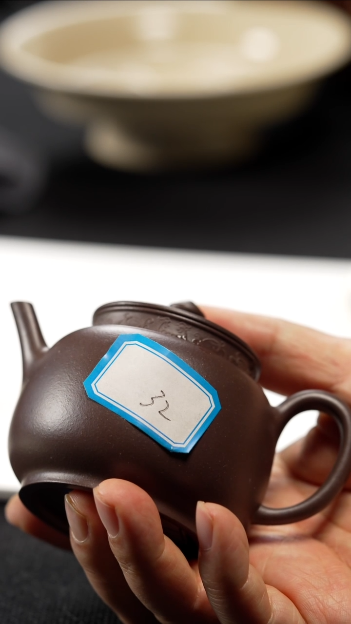 茶壶紫砂汪*西微瑕紫砂壶32