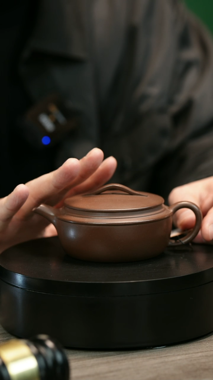 茶壶紫砂我****！H1601赵信军光素竹瓦