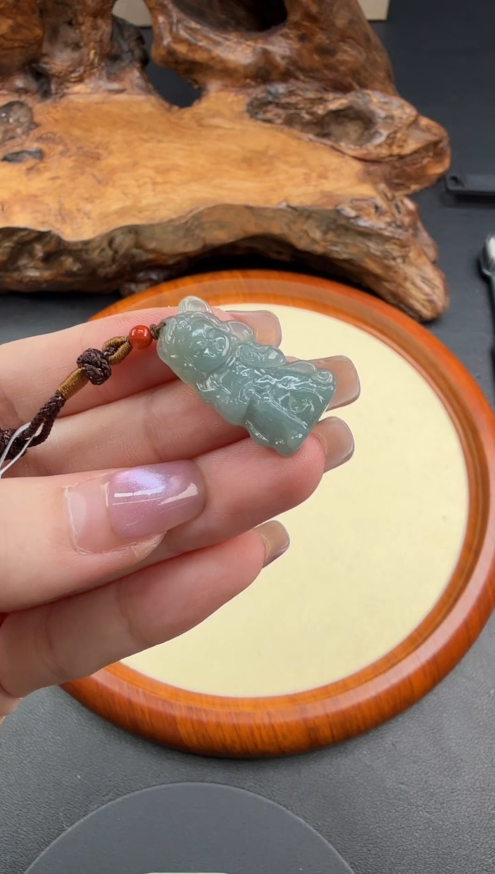 吊坠(不含链)未镶嵌翡翠翡翠饰品-51