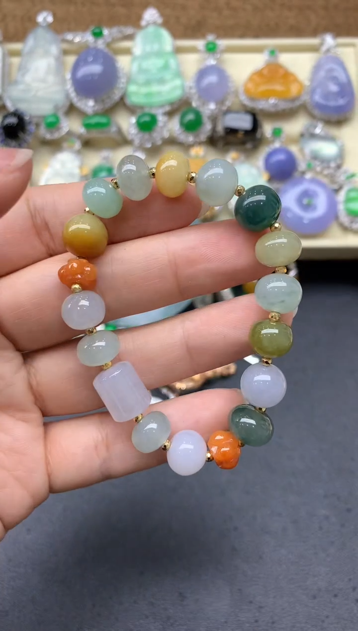 【闪购商品】翡翠手串未镶嵌352-中国好珍宝