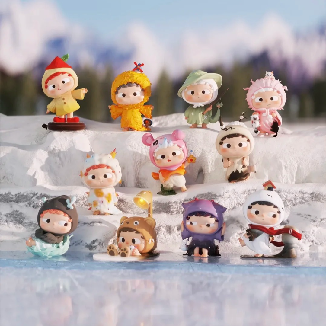 【公仔】外侧正品 潮玩盲盒 走一走