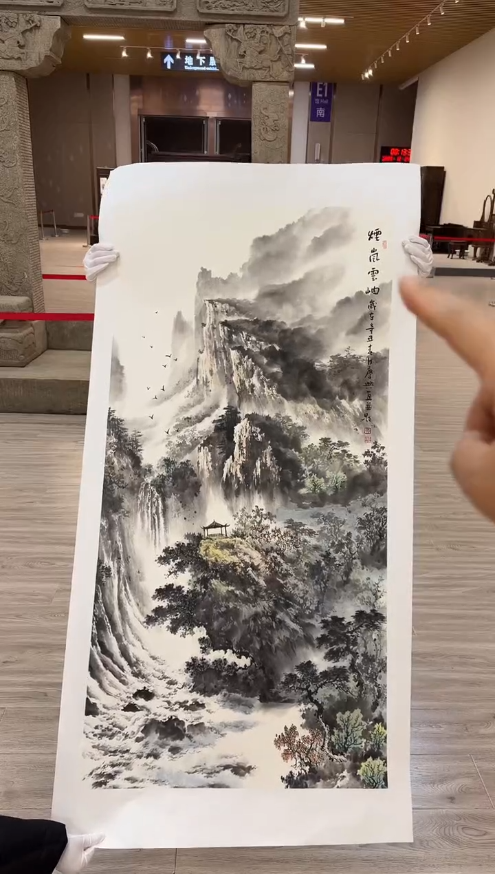 国画47赵隆轩美术馆李庆兴老师作品