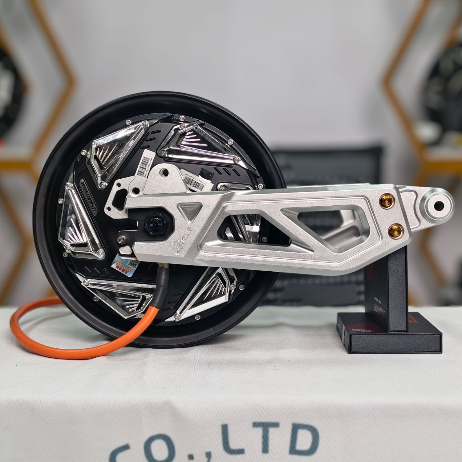 后轮定制直上套装含平叉和12寸电机适用于部分车型