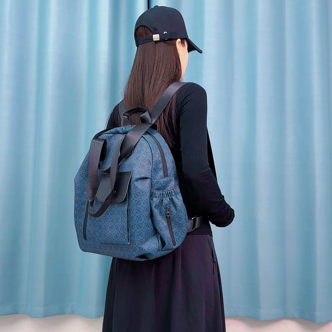 2025日韩透气纯色手提款双根双肩包多功能女士韩版时尚2599