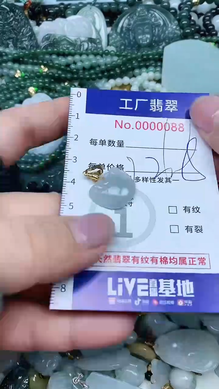 【闪购商品】翡翠吊坠(不含链)未镶嵌翡翠